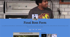 Desktop Screenshot of finalbossform.com