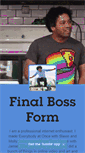 Mobile Screenshot of finalbossform.com