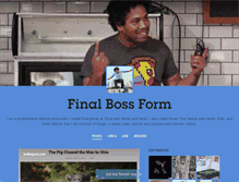 Tablet Screenshot of finalbossform.com